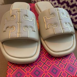Tory Burch sandals- Double T sport slide